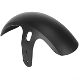 Parafango anteriore nero per scooter elettrico Xiaomi 6 Lite, scudo di ricambio in plastica ABS, protezione leggera per pneumatici, deflettore d'acqua