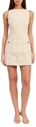 En Saison Women's Kate Mini Dress, Natural, XS
