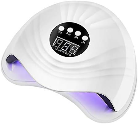 WEVILI Nail Dryer, 108W Professional Gel Polish UV Led Nail Lamp, Quick Dry UV Light for Nails with 3 Timer, Nail Art Tools with Automatic Sensor, LCD Displa