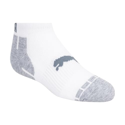 Image of PUMA Kids' Low Cut Extra Cushion & Arch Support Socks (8-Pack)