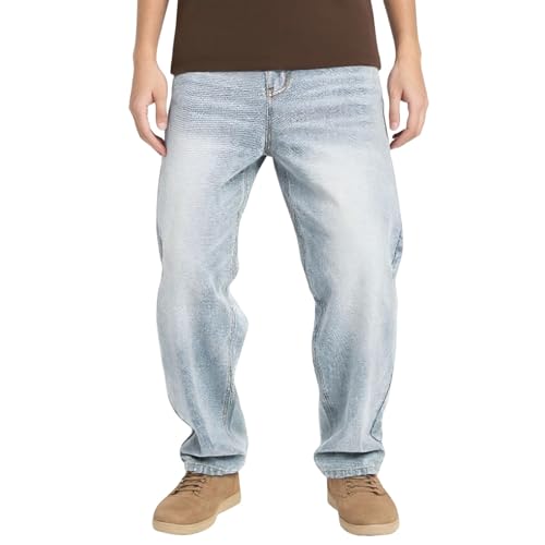 Men's Slim Fit Blue Jeans Stretch Denim Pants Classic Pocket Design Comfort Waist Mid Rise Straight3