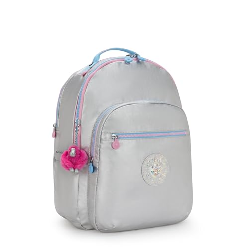 Image of Kipling Women's Seoul Extra Large 17 inch Laptop Backpack, Durable, Roomy with Padded Shoulder Straps, Built-In Protective Sleeve