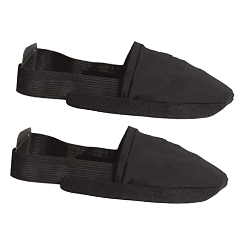 FOYTOKI 1 Pair Bowling Shoe Covers Black Shoe Slider for Bowling Men's Pads Dexter