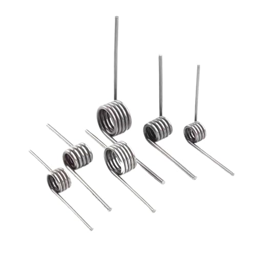 Ressort de torsion en acier 65Mn de type V pour mécanisme de rappel automatique, lot de 10