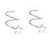Minimalist 925 Sterling Silver Earrings Tiny Star Ear Stud Hook Earrings