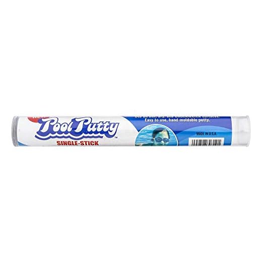 Epoxybond Pool Putty Single-Stick 2 oz | Pool & Spa Repair | Easy for Anyone to DIY | Works Underwater or Above | Fix Cracks Leaks in Concrete, Fiberglass & Other Surfaces | by Atlas Minerals