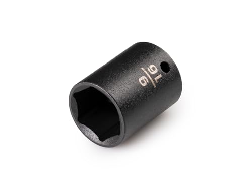 Image of TEKTON 1 /4 Inch Drive x 9 /16 Inch Shallow 6-Point Impact Socket | SID02014