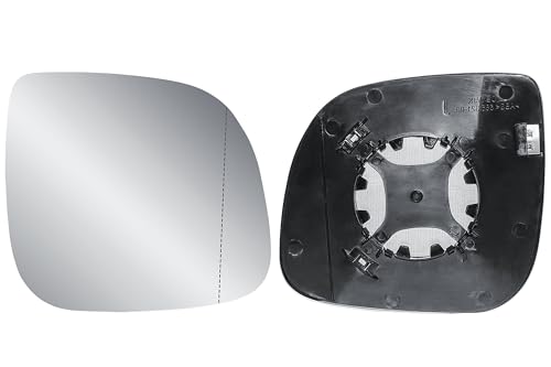 Driver Right Side O/S Door Wing Mirror Replacement Glass Heated with Back Plate for VW Transporter T5 T6 T6.1 2010-2024