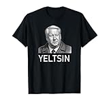 ボリス・エリツィン ソビエト ロシア リーダー Tシャツ
