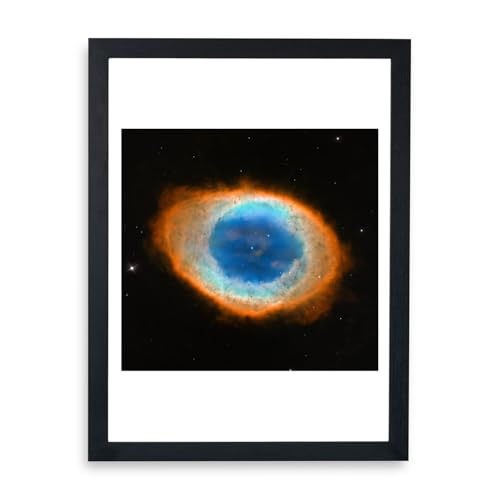 Affiche encadrée télescope Hubble nébuleuse Spiffing Prints impression premium petite taille