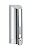 Produktbild WENKO 22128100 Seifenspender Mura chrom, Flüssigseifen-Spender, Spülmittel-Spender Fassungsvermögen: 0,4 l, Kunststoff, 7,5 x 24 x 8 cm, chrom