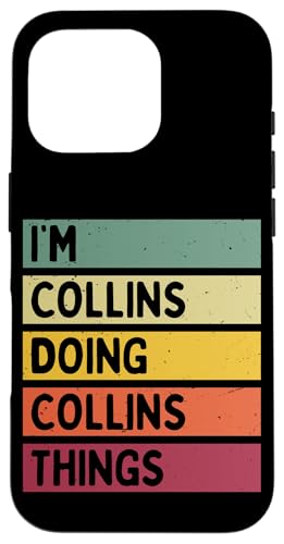 I'm Collins Doing Collins Things �ʔ������� �X�}�z�P�[�X iPhone 16 Pro �p