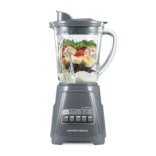 Hamilton Beach Power Elite Wave Action Blender For Smoothies, 40