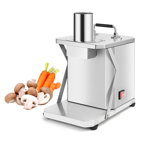 Kindevieft Picadora De Verduras Y Trituradora, Cortadora De Frutas, Cortadora Eléctrica Comercial De Frutas Y Verduras, Cortador Automático, Pr Kindevieft Picadora De Verduras Y Trituradora, Cortadora De Frutas, Cortadora Eléctrica Comercial De Frutas Y Verduras, Cortador Automático, Pr
