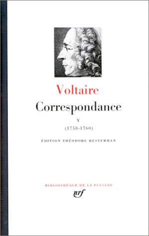 Correspondance 5/Janvier 1758-septembre 1760
