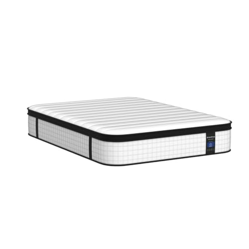 Inofia Queen Mattress, 12 Inch Hybrid Innerspring Double Mattress Cool Bed with Breathable Soft Knitted Fabric Cover, 101 Nights Trial 7 Inofia Queen Mattress, 12 Inch Hybrid Innerspring Double Mattress Cool Bed with Breathable Soft Knitted Fabric Cover, 101 Nights Trial - Image 5