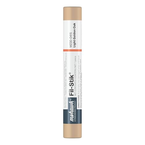 Mohawk Fil-Stik Wax Putty Stick for Wood Repair Light Golden Oak M230-0415 1 Count