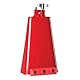 LP Latin Percussion Cowbell Rock Chad Smith Signature 8 Ridge Rider, Vice Mount/V-Klemme, pulverbeschichtet, rot, LP008CS