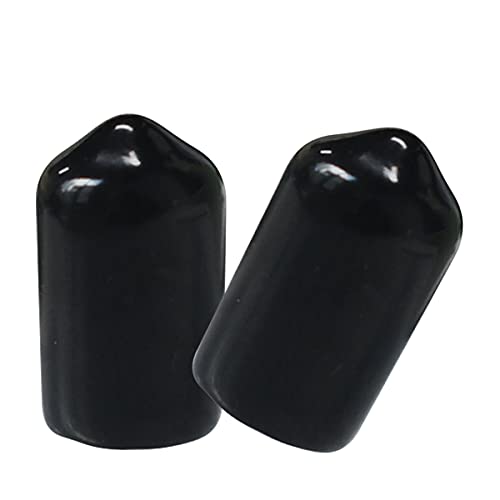 Image of 50pcs Vinyl Flexible End Caps, Rubber End Caps