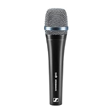SENNHEISER Microfone vocal supercardioide dinâmico profissional E 945, preto