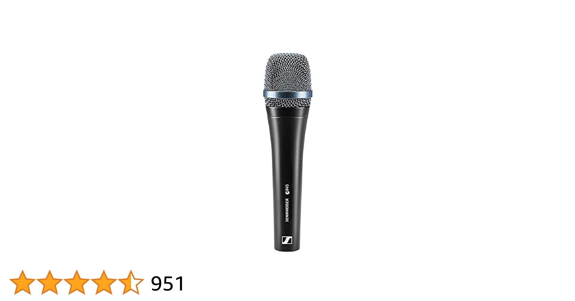Sennheiser E945 ダイナミックマイク　本日限りの値下げです！ SENNHEISER E 945 狭指向性ダイナミックマイクロフォン - 業務用