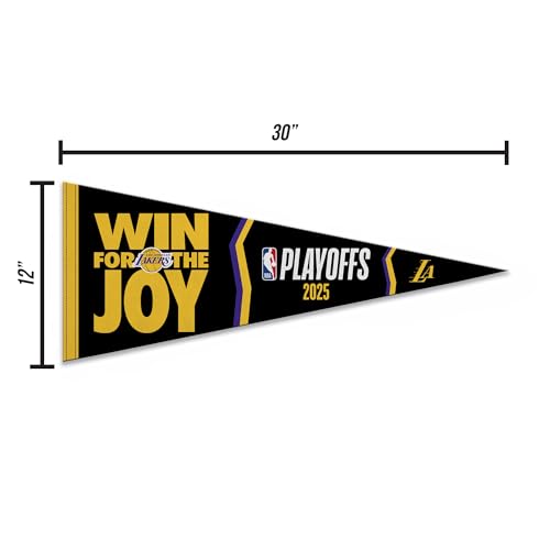 Image of Rico Industries NBA Basketball 12 inch x 30 inch Felt Wall Decor Pennant - Great for Home /Bed Room /Man Cave Decor