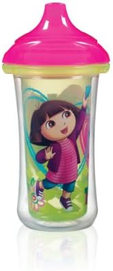 Munchkin Dora the Explorer Click Lock Insulated Sippy Cup, 9 Ounce