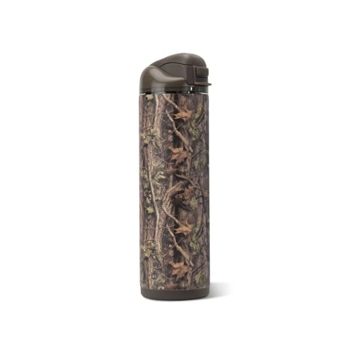 HydroJug Ease2o 24oz Insulated Water Bottle, Straw & Chug Lid, Woodland