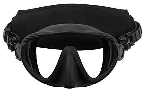 Symbiotic Tac-Strap: Non-Slip Dive Mask Strap, Black, One-Size Fits All #TOP4
