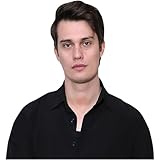 Nicholas Galitzine (Black Shirt) Dcoupage du Copain  mi-Corps