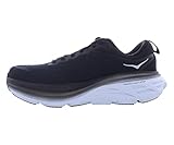 HOKA ONE ONE Clifton 8 Mens Shoes Size 9, Color: Black/White