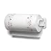 Spectrum White Plastic Wall Mount Folding Paper Towel Holder