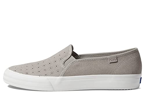 Image of Keds Womens Double Decker Canvas Slip On Sneakers Shoes Casual - Black