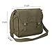 Imagen de bolso para hombre. Algodon tejido. Verde Oliva