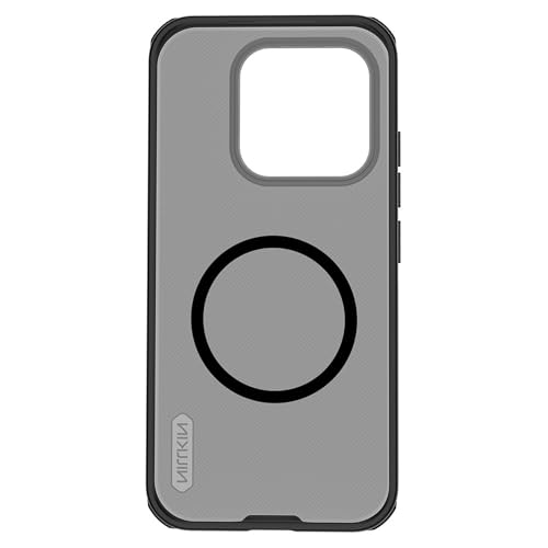 Image of Nillkin Case for Xiaomi Mi 17 (6.3 inch Inch) Super Frosted Shield Pro Magnetic Hard Back Soft Border (PC + TPU) Cover Raised Bezel Camera Protect Transparent Black Color