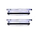 Slide Lid Compatible with Yeti Rambler Tumbler 20 Oz - 2 Pack - Splash Proof - Ideal for Straws - Perfect Replacement (Transparent)