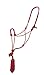 Aime Imports Basic Poly Rope Halter w/Lead Burgundy