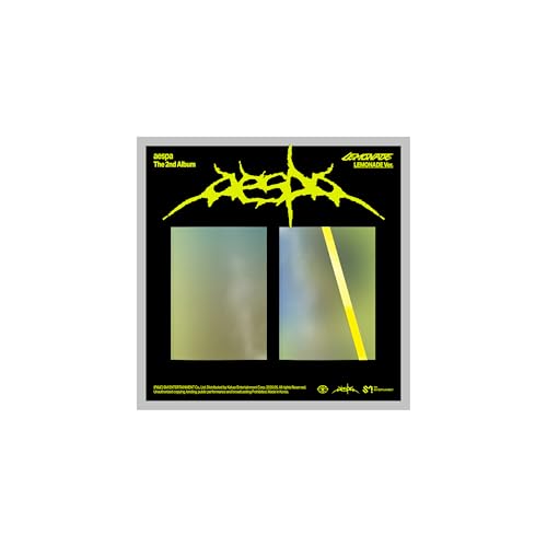 aespa LEMONADE 2nd Album LEMONADE A Version CD+PhotoBook+PostCard+Sticker+Folded Poster on Pack+PhotoCard+Tracking