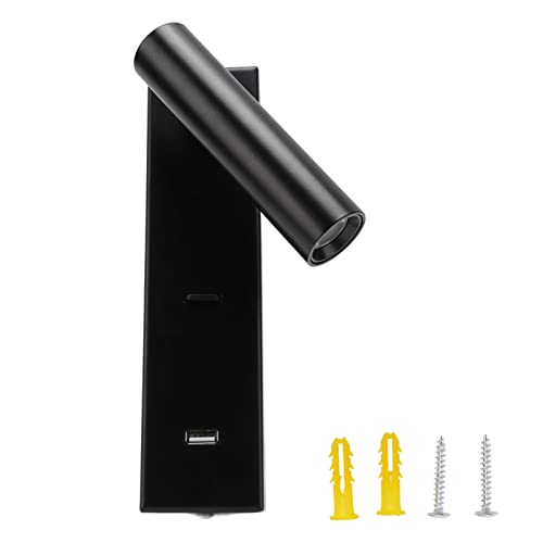 Applique LED mur lecture à faisceau précis en métal durable