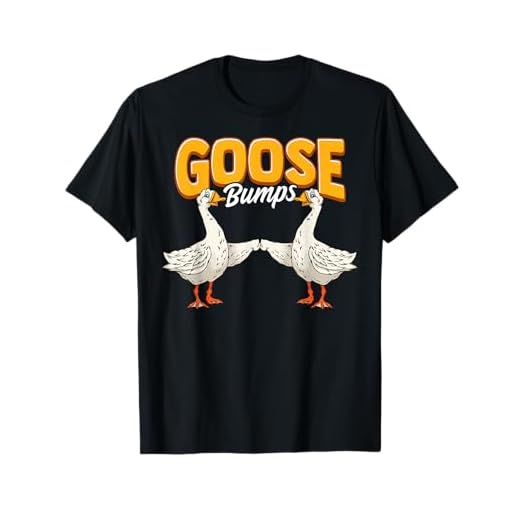 Cute & Funny Goose Bumps Goosebumps Animal Pun T-Shirt
