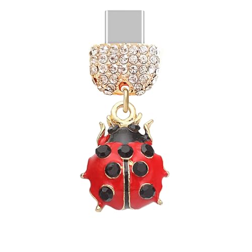 ELISE & FONDA TP955 Type-C �[�d�|�[�g �N���X�^�� �h�o�v���O ���g��3D�N���X�^�� �Ă�Ƃ��� �g�ѓd�b�`���[�� iPhone 15/16/Samsung/OnePlus/Xiaomi/oppo Android�g�ѓd�b�p (���b