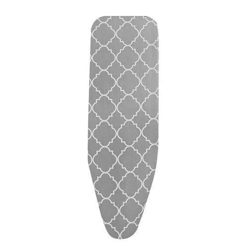 Ylnailky Funda para tabla de planchar | Funda gruesa ajustable para tabla de planchar | Resistente a quemaduras y manchas con borde elástico | Fundas para tablas de planchar para un planchado rápido y