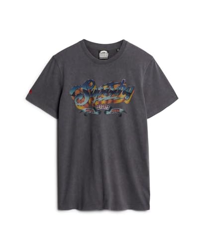T shirt Superdry T shirt Rock Graphic Band EU - vue 9