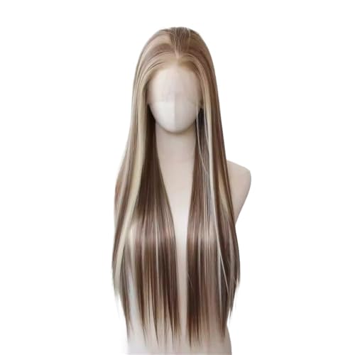 Perruque Platinum Highlight 13x4 sans colle pour éviter les allergies et les poses longues