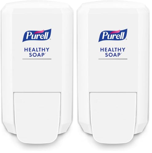 Image of Purell CS2 Manual Hand Soap Dispenser, White, 1000 mL - 4131-06 (Pack of 2)