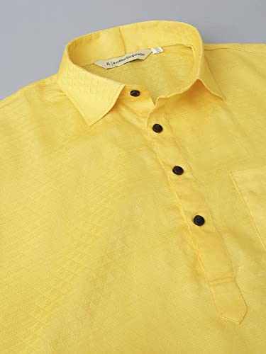 Image of Rajubhai Hargovindas Men's Festive Cotton Pathani Kurta