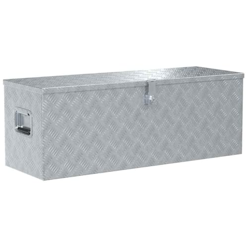 vidaXL Werkzeugbox Aluminium 110,5x38,5x40cm Alu Box Koffer Transportkiste