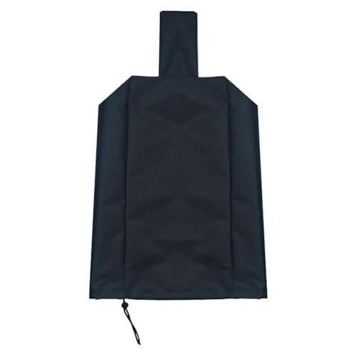 Cubierta para parrillas de barbacoa: capa impermeable de tela pesada, valla de cuerda ajustable, protección para electrodomésticos resistente al polvo, fácil revestimiento de mantenimiento | Prote