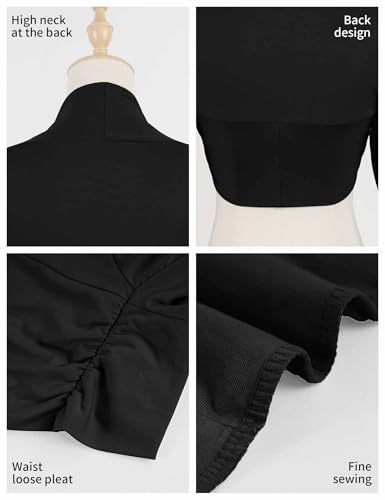 Image of Women's Ballet Shrug Long Sleeve Open Front Bolero Crop Top for Workout /Dance /Daily