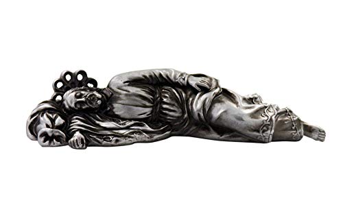 Estatua de San José Durmiente con Bolsa de Lona y Oración miniatura 3